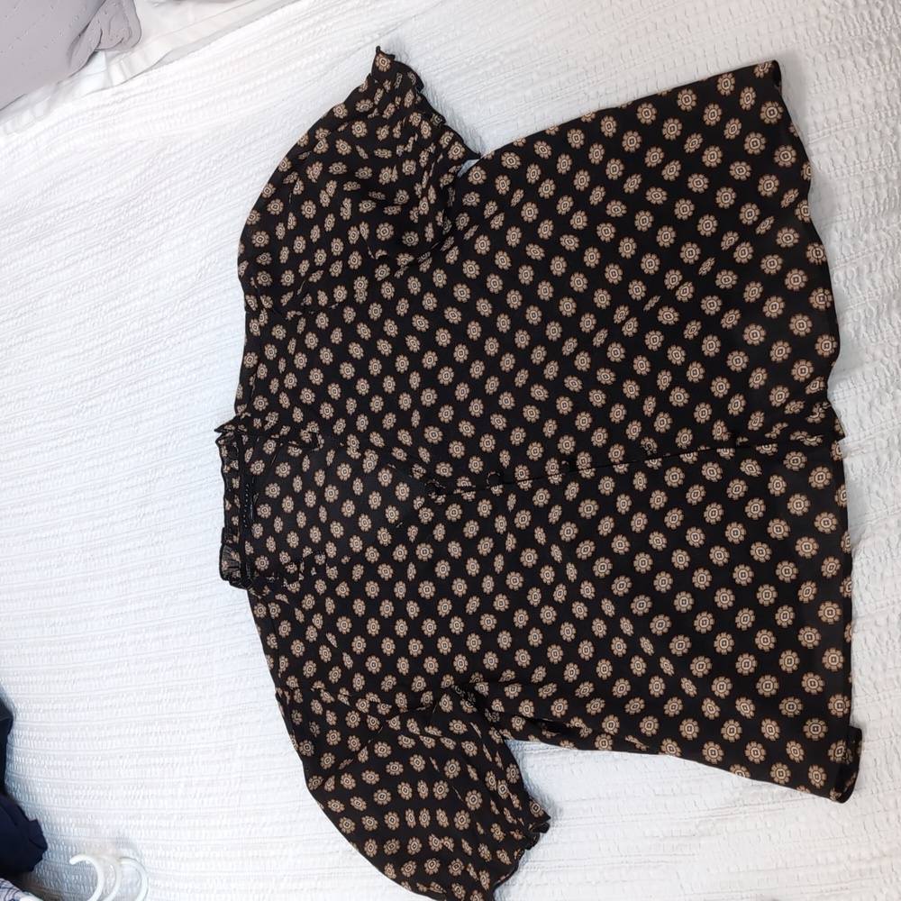 Sanctuary Short Sleeve Blouse And Cami